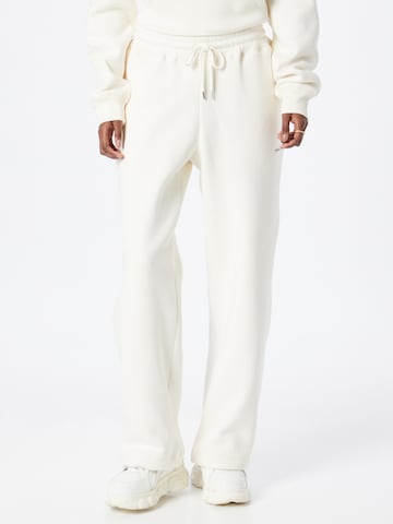 Regular Pantalon 'Ada' Soulland en blanc : devant