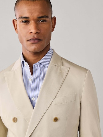 Coupe regular Veste de costume Hackett London en beige