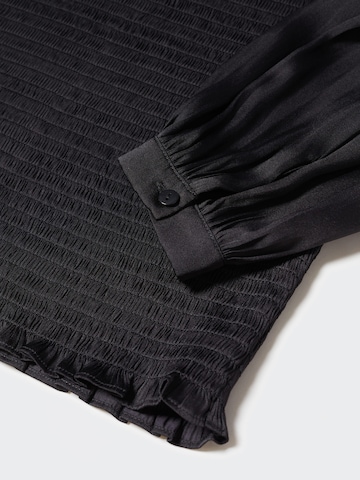 MANGO Bluse in Schwarz