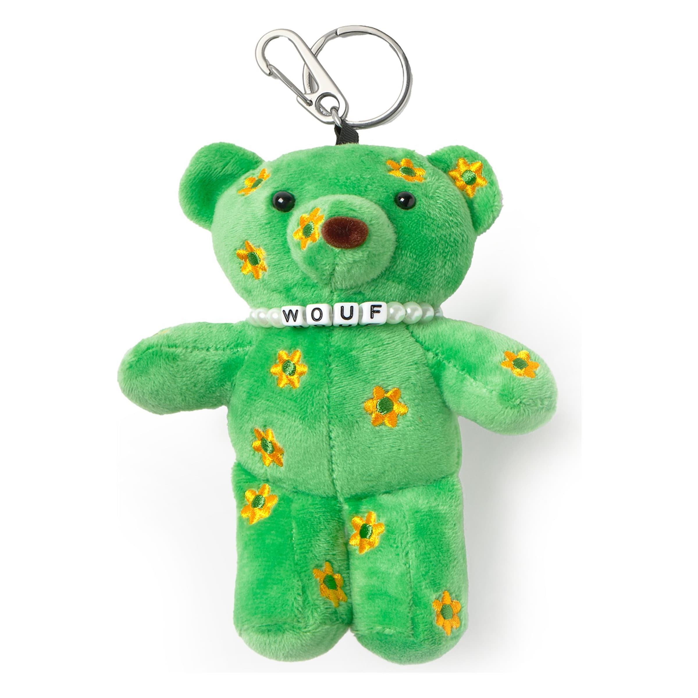 Wouf Schlüsselanhänger in Grün: Vorderseite