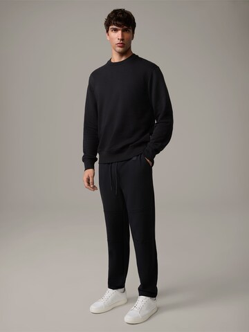STRELLSON Regular Trousers 'Dante' in Black