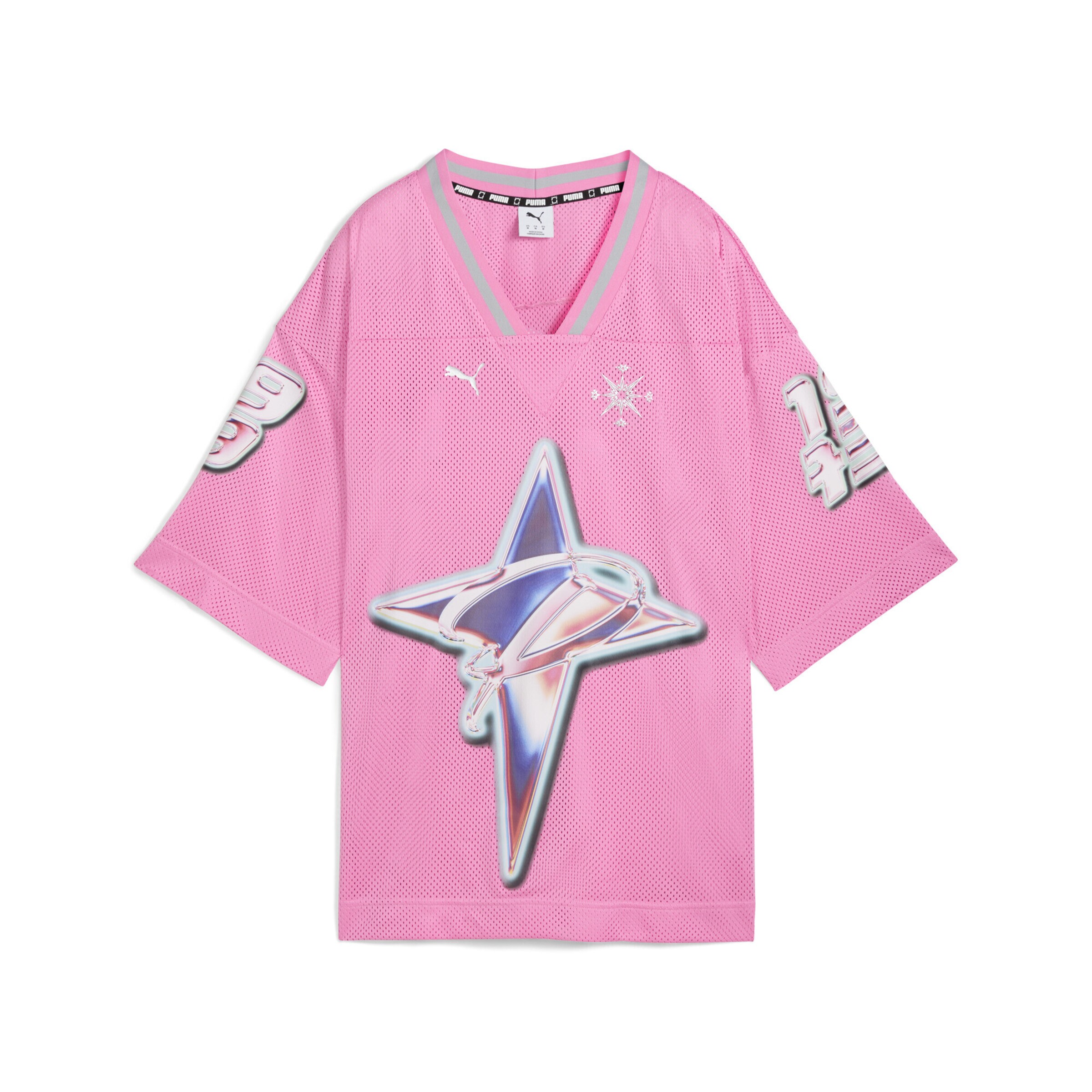 PUMA Performance shirt 'Shooting Stars' in Pink: front