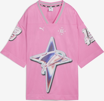 T-shirt fonctionnel 'Shooting Stars' PUMA en rose : devant