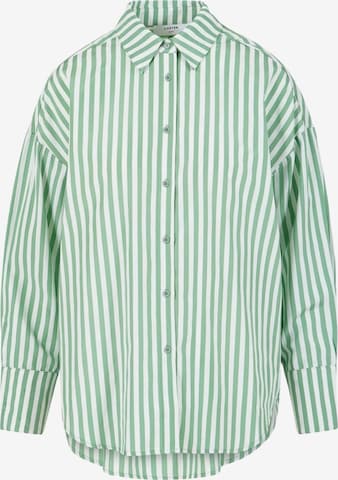 Coster Copenhagen Bluse 'Harper' in Grün: Vorderseite