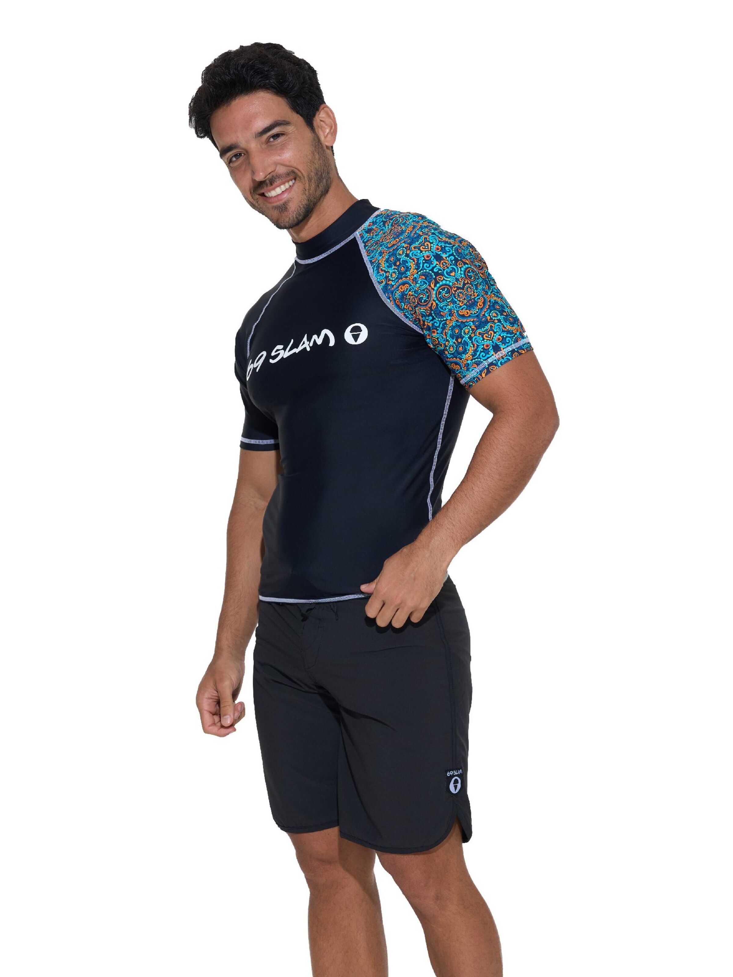 69Slam - Camiseta funcional 'KOA UPF50 MEXICOLAMENT' en negro