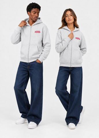Loyal Athletics by Kontra K Sweat jacket in Grey: front