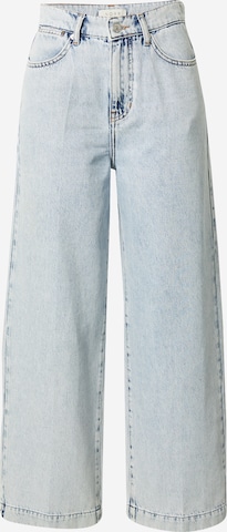 NORR Zvonové kalhoty Džíny 'Ann' – modrá: přední strana