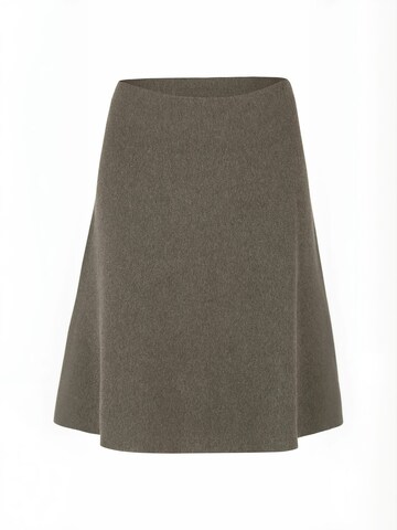Soft Rebels - Falda ' SRHenrietta ' en gris: frente