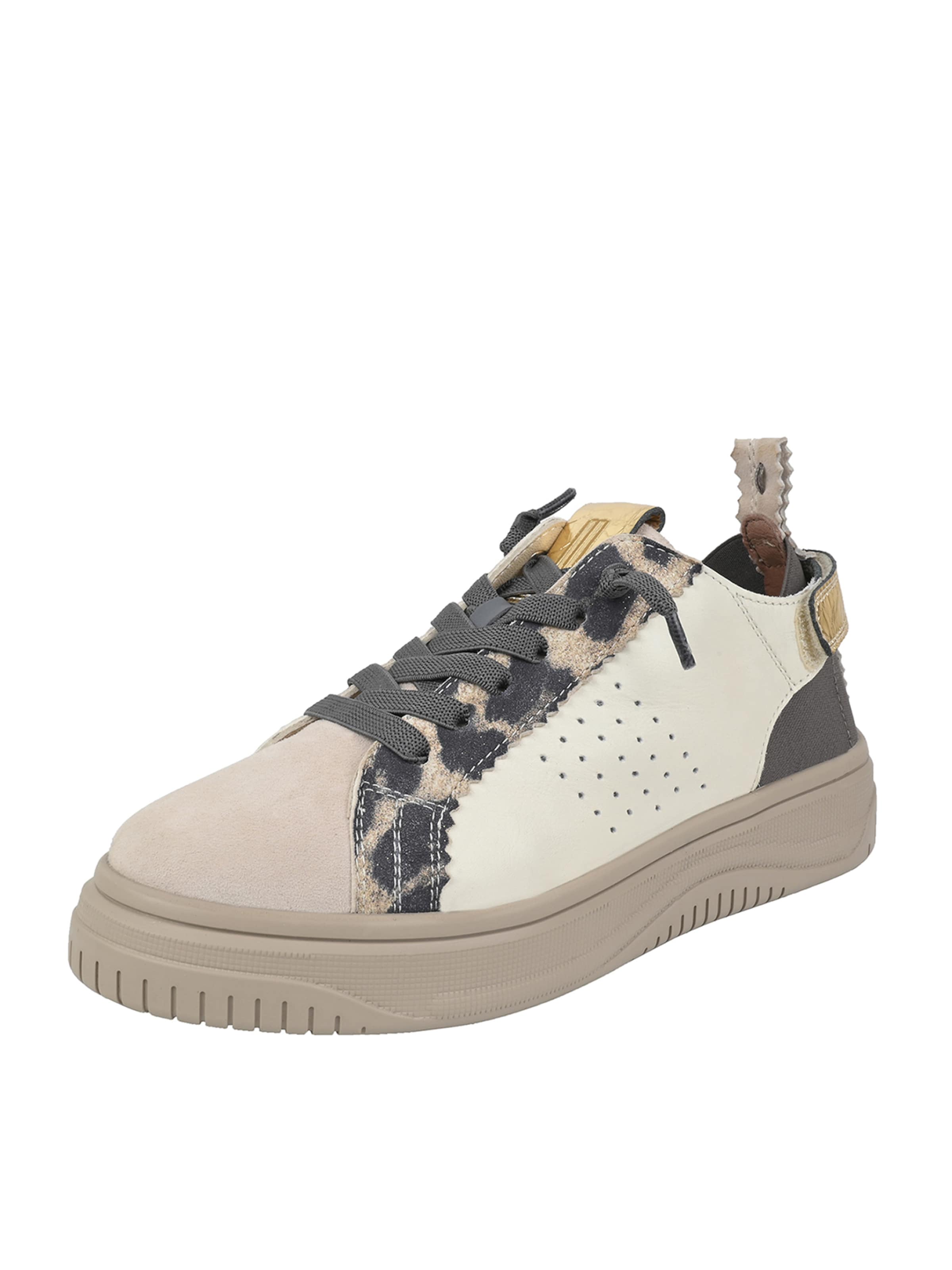 Crickit Sneakers laag in Beige: voorkant