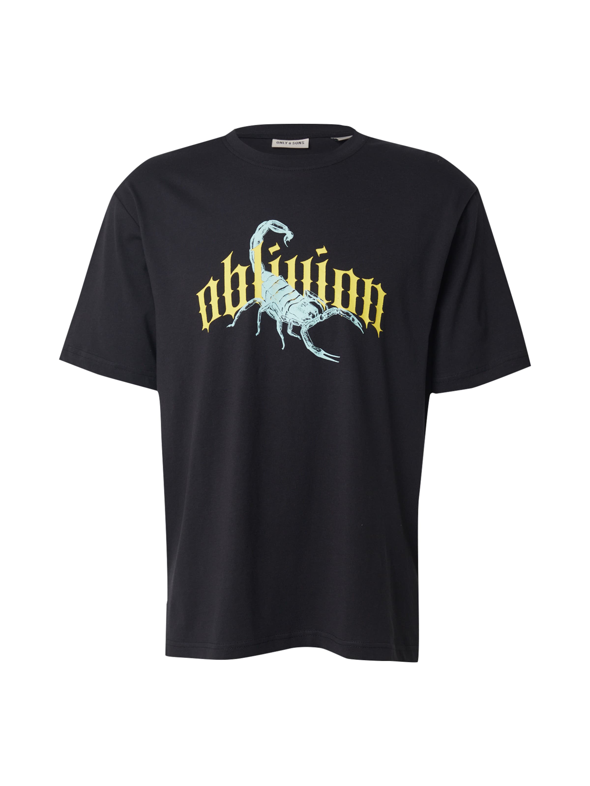 T-Shirt 'ONSMATTEO' Only & Sons en noir : devant