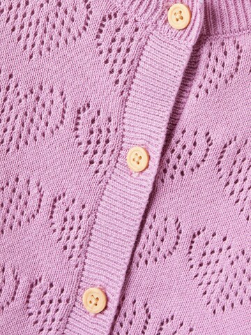 Cardigan NAME IT en violet