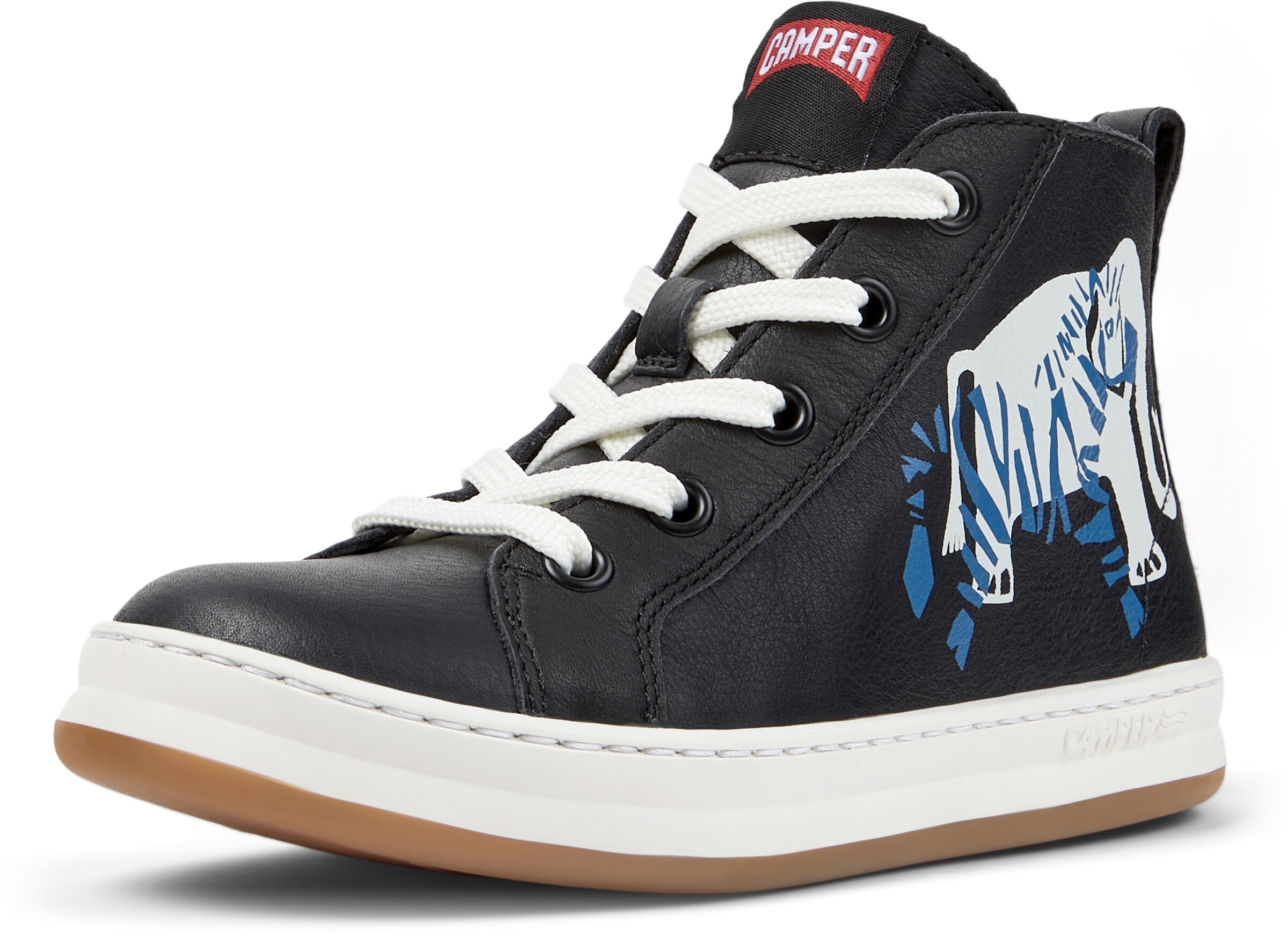 CAMPER Sneakers 'Runner Four Twins' in Zwart: voorkant