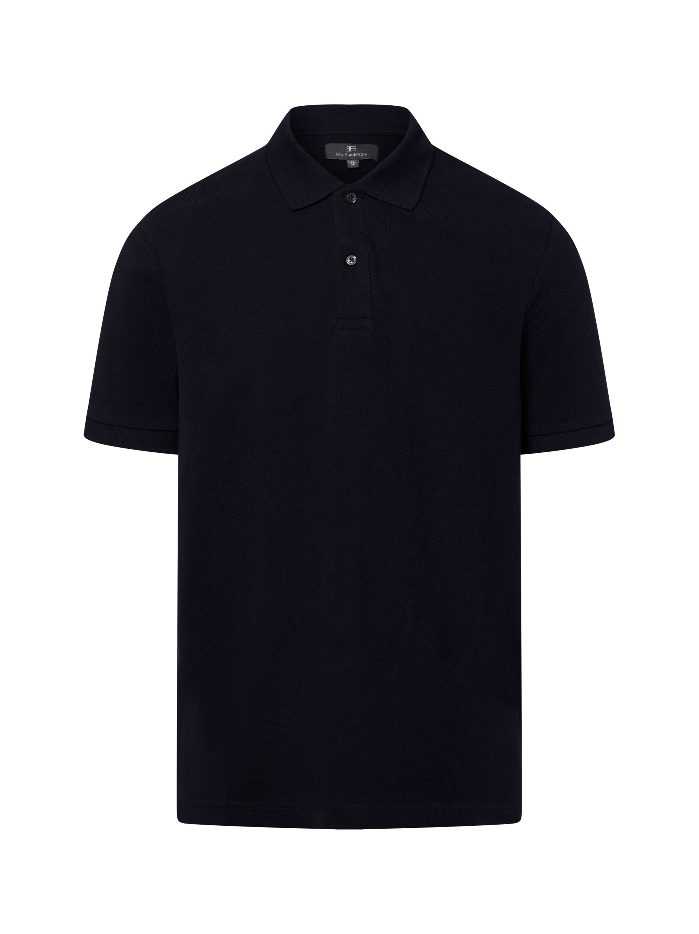 Nils Sundström Poloshirt in Blau: Vorderseite