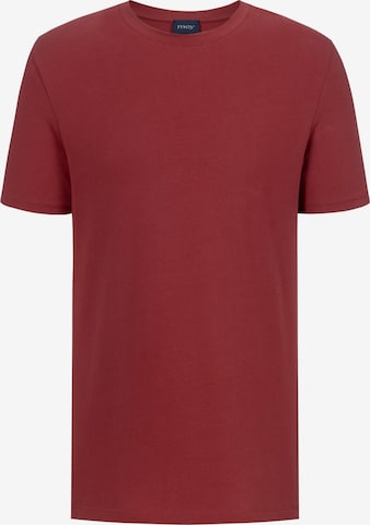 T-Shirt 'Relax Tuned' Mey en rouge : devant