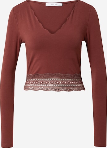 ABOUT YOU Paita 'Manuela' värissä ruskea: etupuoli