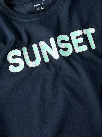 NAME IT Shirt 'NKFVONAYA' in Blue