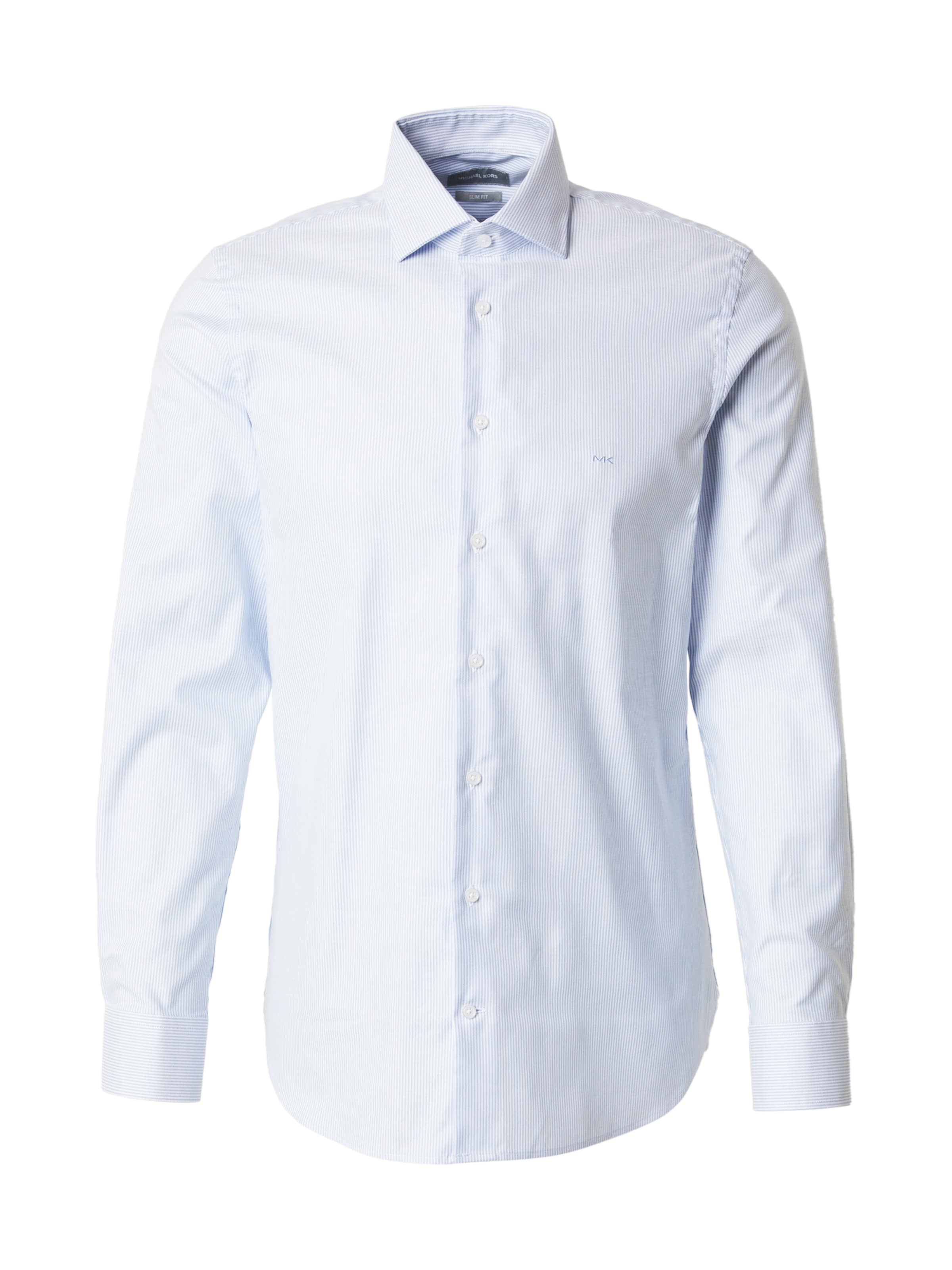 Michael Kors Skjorte i lyseblå / hvid, Produktvisning