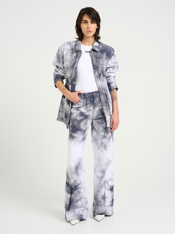 Wide leg Pantaloni cargo 'Kala' di Gestuz in grigio