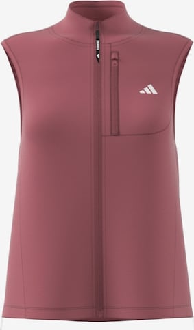 ADIDAS PERFORMANCE Sportweste 'Own the Run' in Pink: Vorderseite