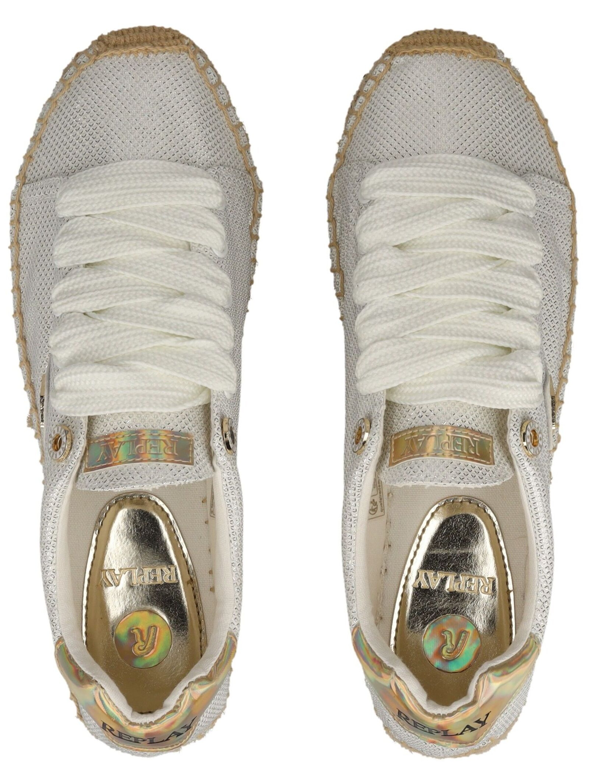 Baskets basses REPLAY en blanc