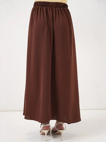 Bigdart Skirt in Brown