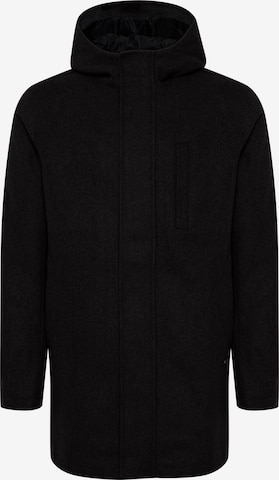 11 Project Between-Seasons Coat 'Knud' in Black: front