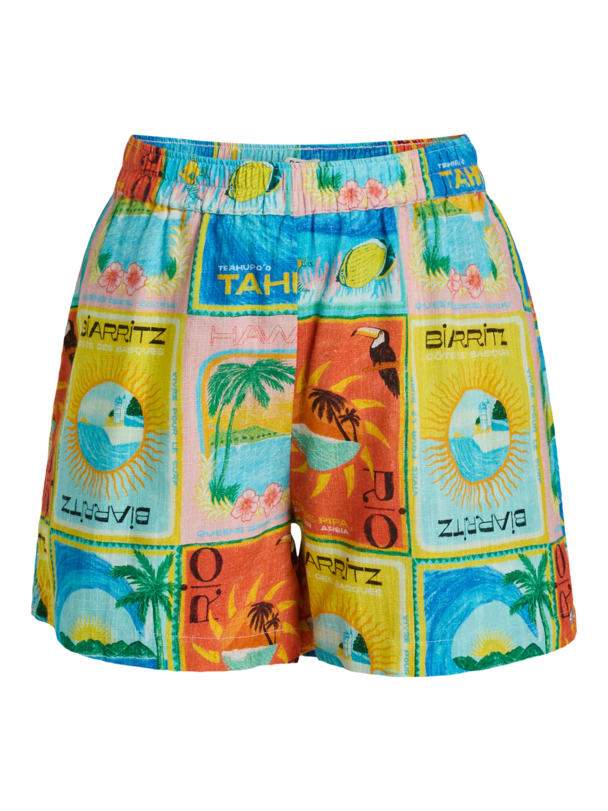 Pantalon 'Atlas' ROXY en mélange de couleurs : devant