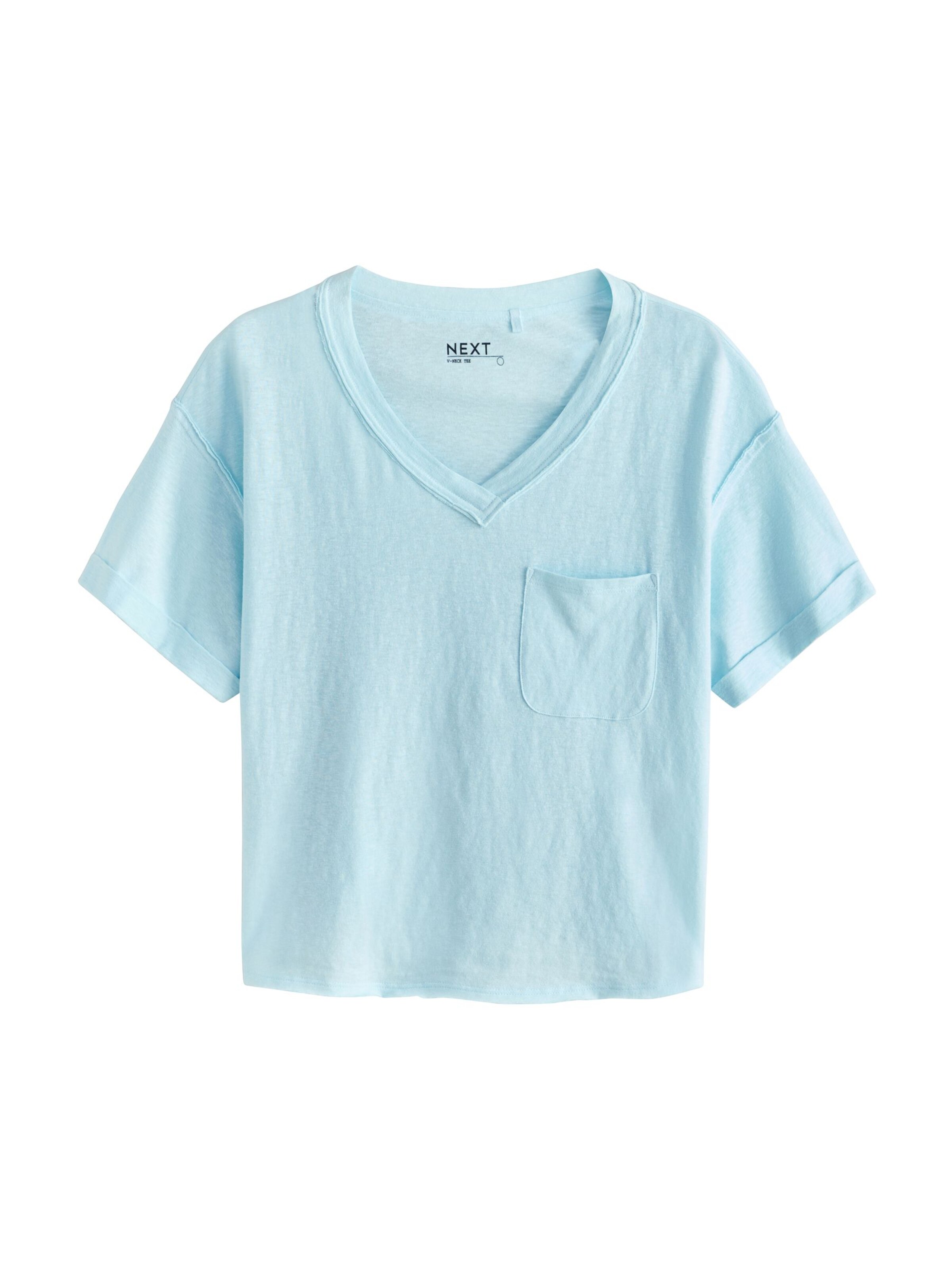 Next Shirt in Blue: front