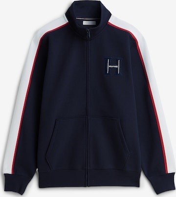 TOMMY HILFIGER Sweatjacke in Blau: Vorderseite