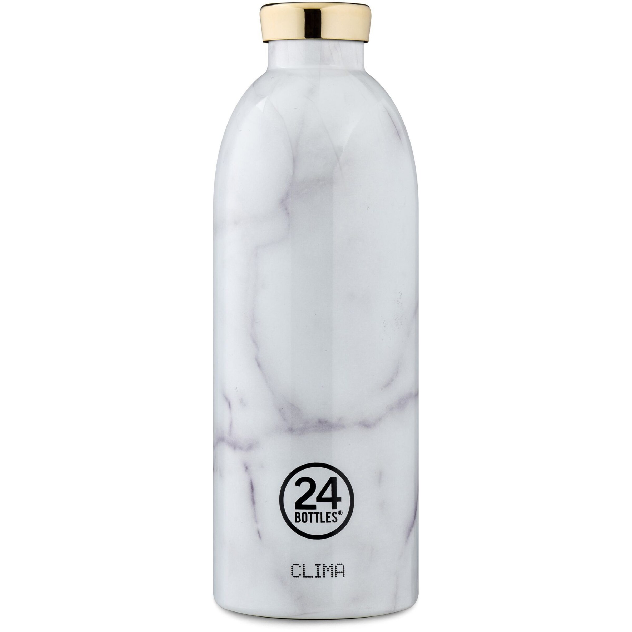 24Bottles Drinking Bottle in Grey: front