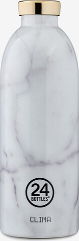 Borraccia di 24Bottles in grigio: frontale