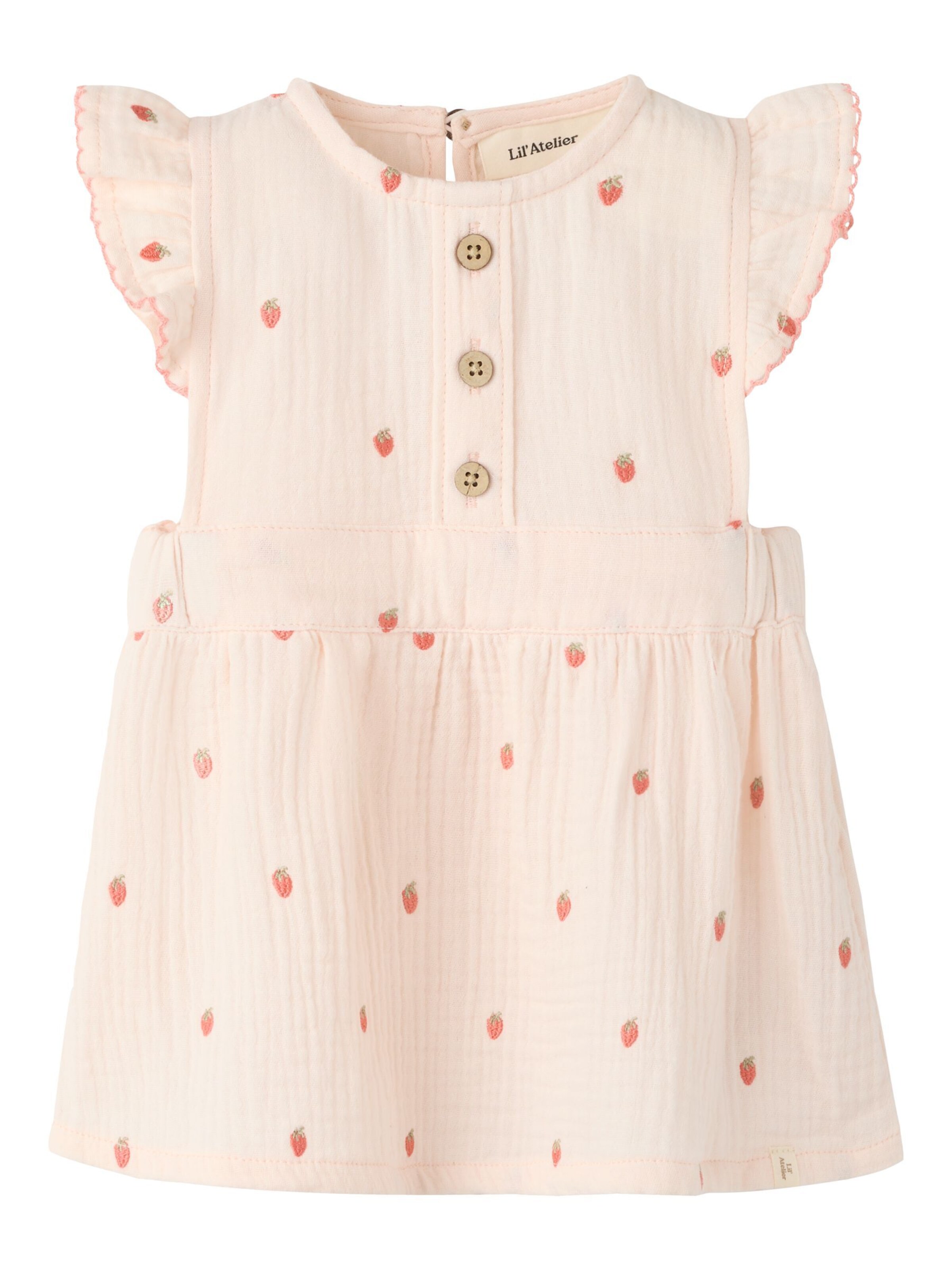 Lil'Atelier - Vestido en rosa: frente
