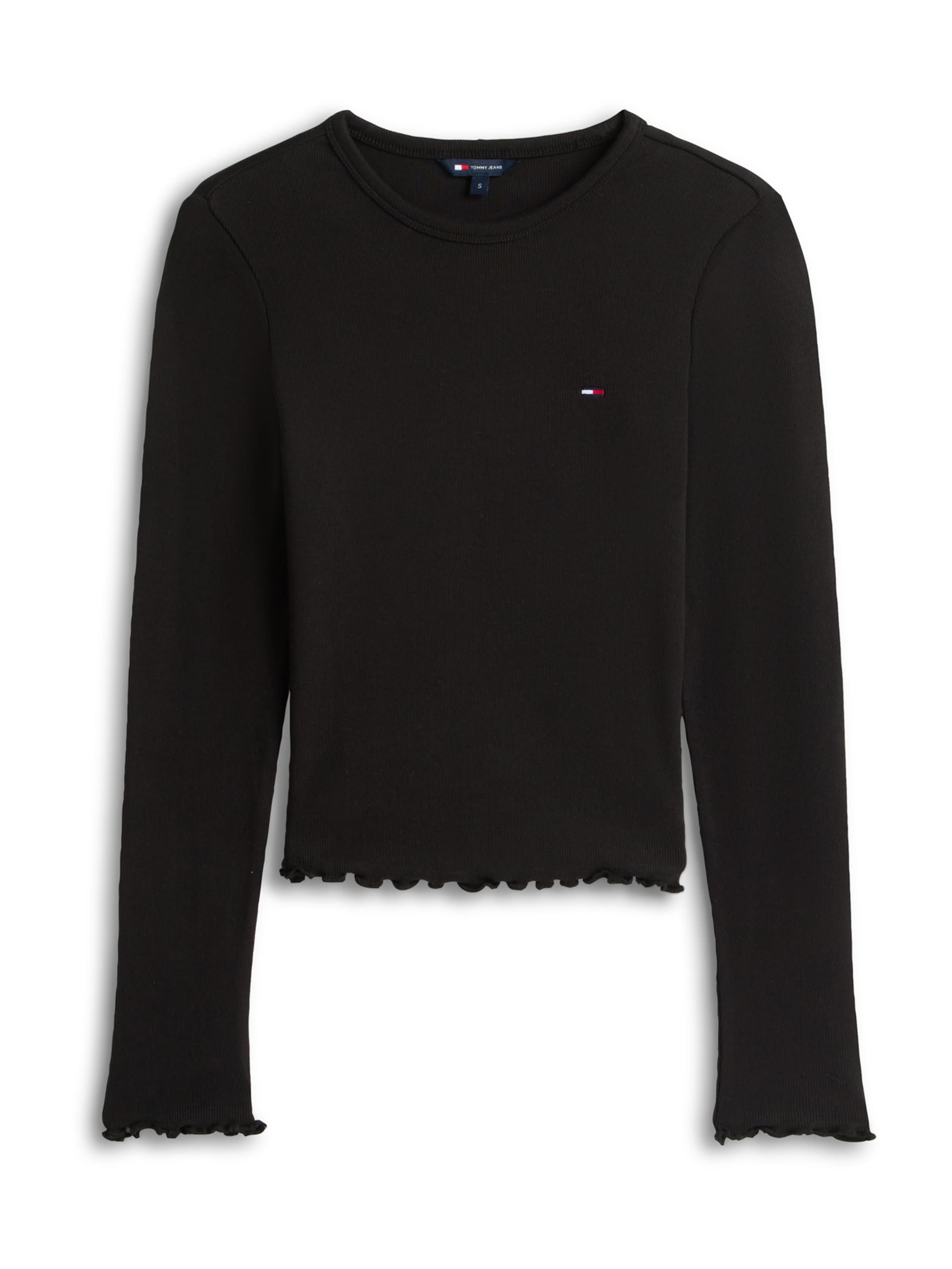 Tommy Jeans - Camiseta en negro: frente