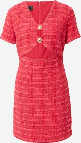 PINKO - Vestido 'ARIOSO ABITO' en rojo: frente