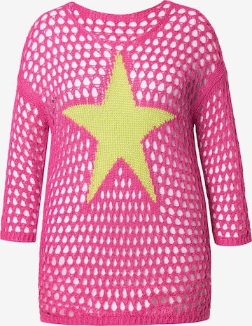 Pull-over Angel of Style en rose : devant