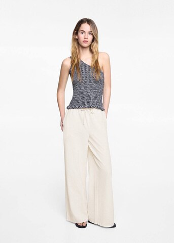 MANGO TEEN Wide Leg Hose 'Olimpiap' in Gelb