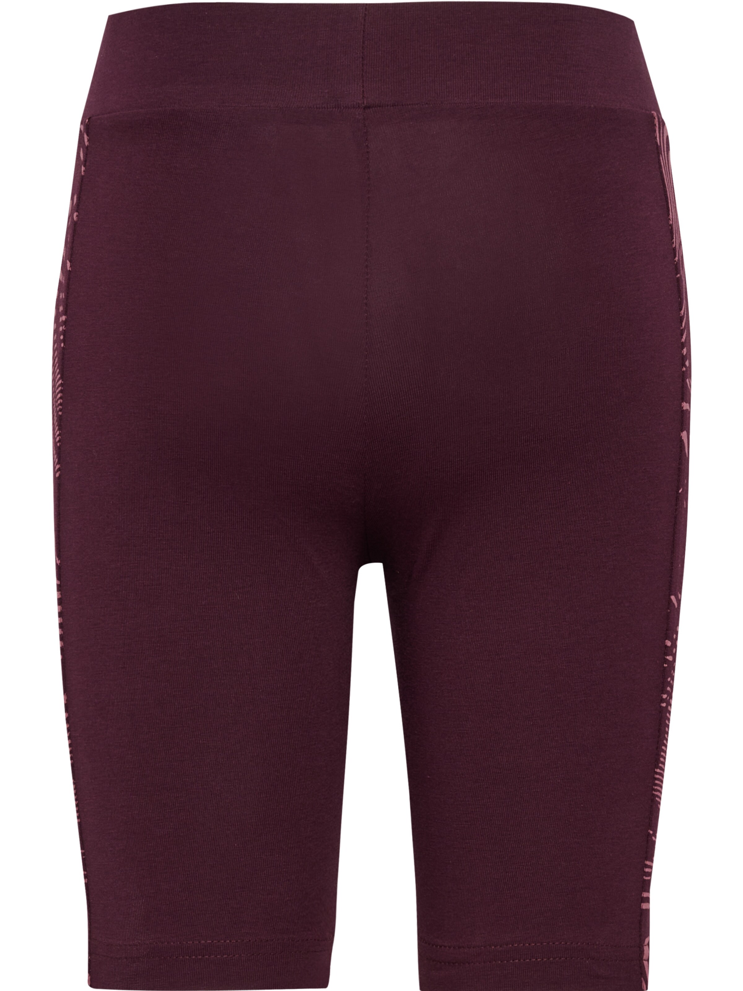 Hummel Slimfit Sporthose in Lila