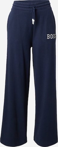 Wide leg Pantaloni 'C_Epreppant_1' di BOSS Orange in blu: frontale