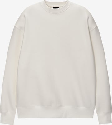 Felpa di Pull&Bear in bianco: frontale