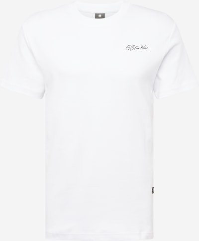G-Star RAW T-shirt i svart / vit, Produktvy