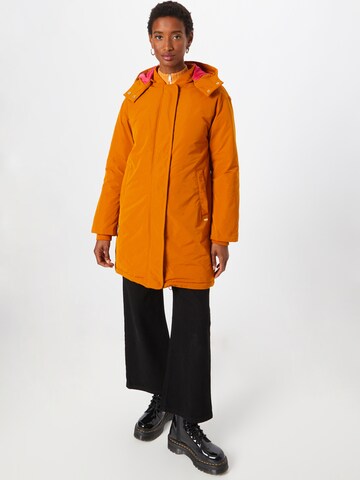 SCOTCH & SODA Winter coat in Brown: front