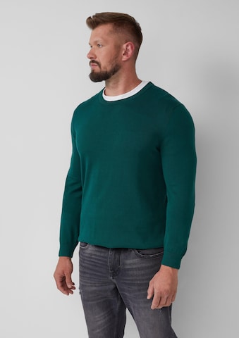 Pull-over s.Oliver en vert : devant