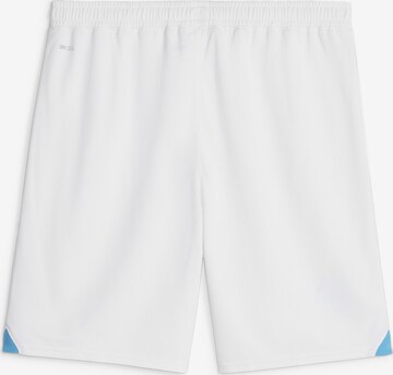 Regular Pantalon de sport 'Olympique de Marseille' PUMA en blanc