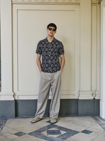 Casual Friday - Ajuste regular Camisa 'CFLindahl' en azul