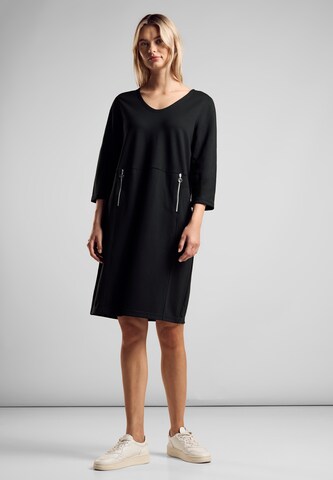 STREET ONE Kleid in Schwarz