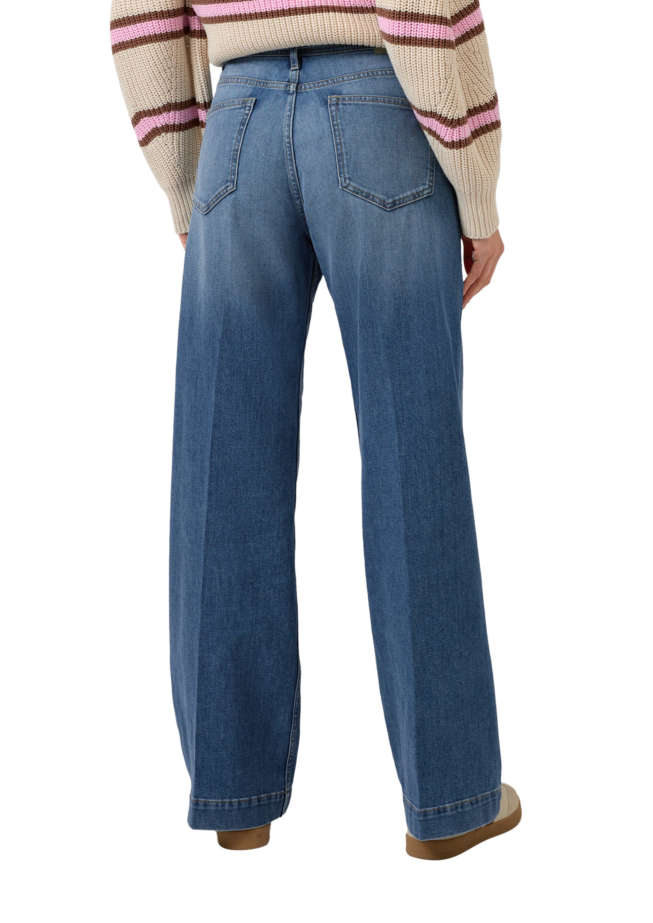 s.Oliver Wide leg Jeans 'Suri' in Blauw