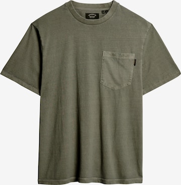 Superdry Shirt in Groen: voorkant