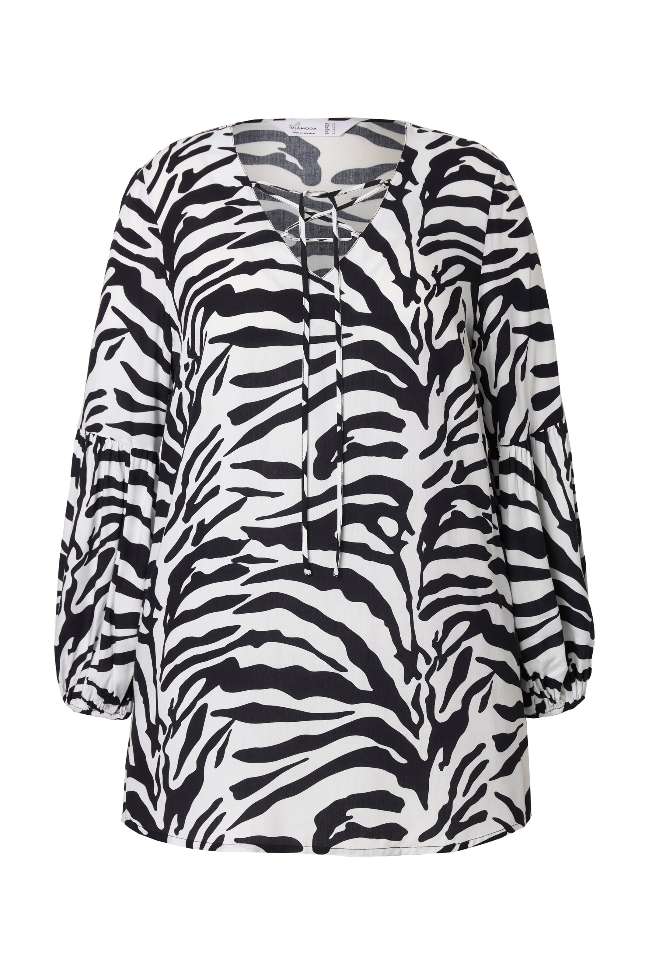 MIAMODA Blouse in White: front