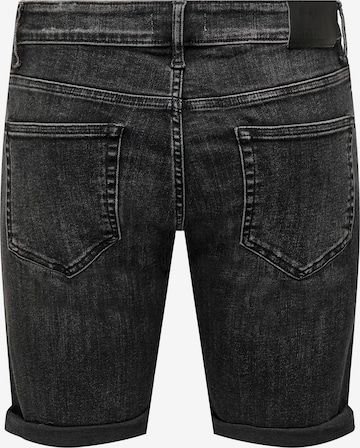 Only & Sons Slimfit Jeans 'Ply Life' in Schwarz