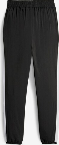 Effilé Pantalon de sport PUMA en noir